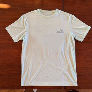 Vineyard Vines Men's Light Green Performance T-Shirt